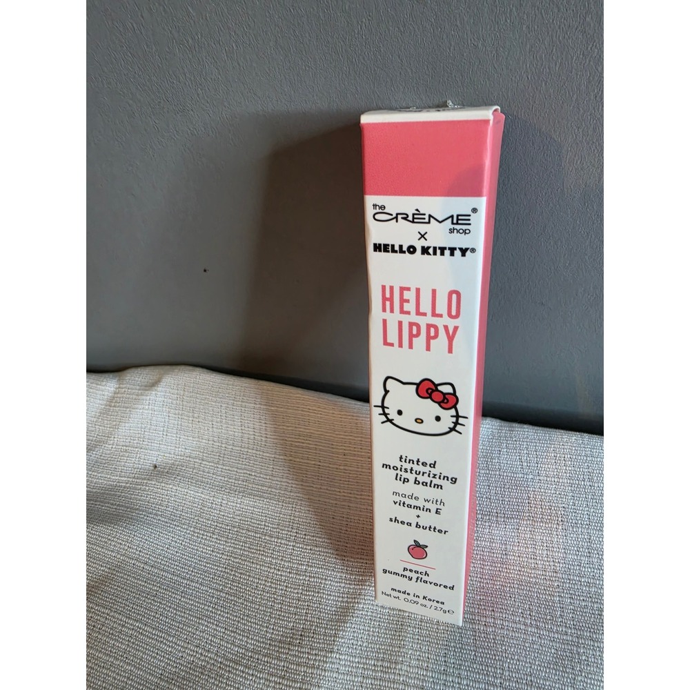 The Creme Shop x Hello Kitty Hello Lippy Tinted Lip Balm Peach Gummy Sanrio
